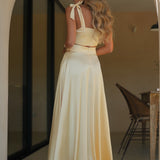 CONJUNTO 'LOTUS' PASTEL YELLOW