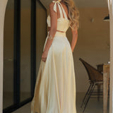 CONJUNTO 'LOTUS' PASTEL YELLOW