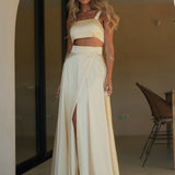 CONJUNTO 'LOTUS' PASTEL YELLOW