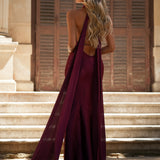 VESTIDO 'BETH' BURDEOS