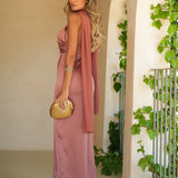 VESTIDO 'ROCIO' ROSA CANELA