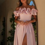 VESTIDO 'MARYA' ROSA PASTEL