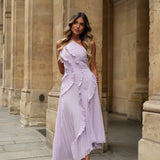 VESTIDO 'ANGELINE' LILÁS