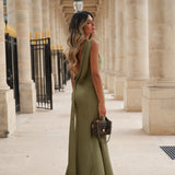 VESTIDO 'NINA' SOFT OLIVA