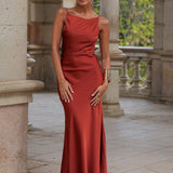 KLEID 'MARGARIDA' TERRAKOTTA