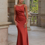 KLEID 'MARGARIDA' TERRAKOTTA