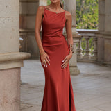 KLEID 'MARGARIDA' TERRAKOTTA