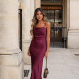 VESTIDO 'ELODIE' BURGUNDY