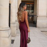 VESTIDO 'ELODIE' BURGUNDY