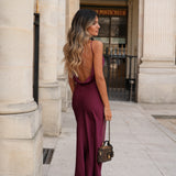 VESTIDO 'ELODIE' BURGUNDY