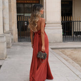 VESTIDO 'RHODE' TERRACOTTA