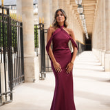 VESTIDO 'ROMANCE' BURGUNDY
