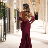 VESTIDO 'ROMANCE' BURGUNDY